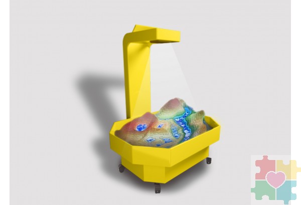 Интерактивная песочница - стол “Алмаз на колесиках”